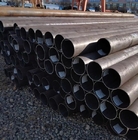 MS Seamless Carbon Steel Pipes Black Painted Erw Welded Carbon Steel Round Tube